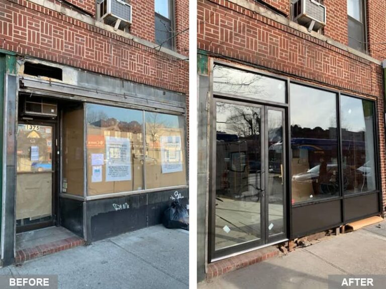 before after storefront design and installation in nyc1 768x576